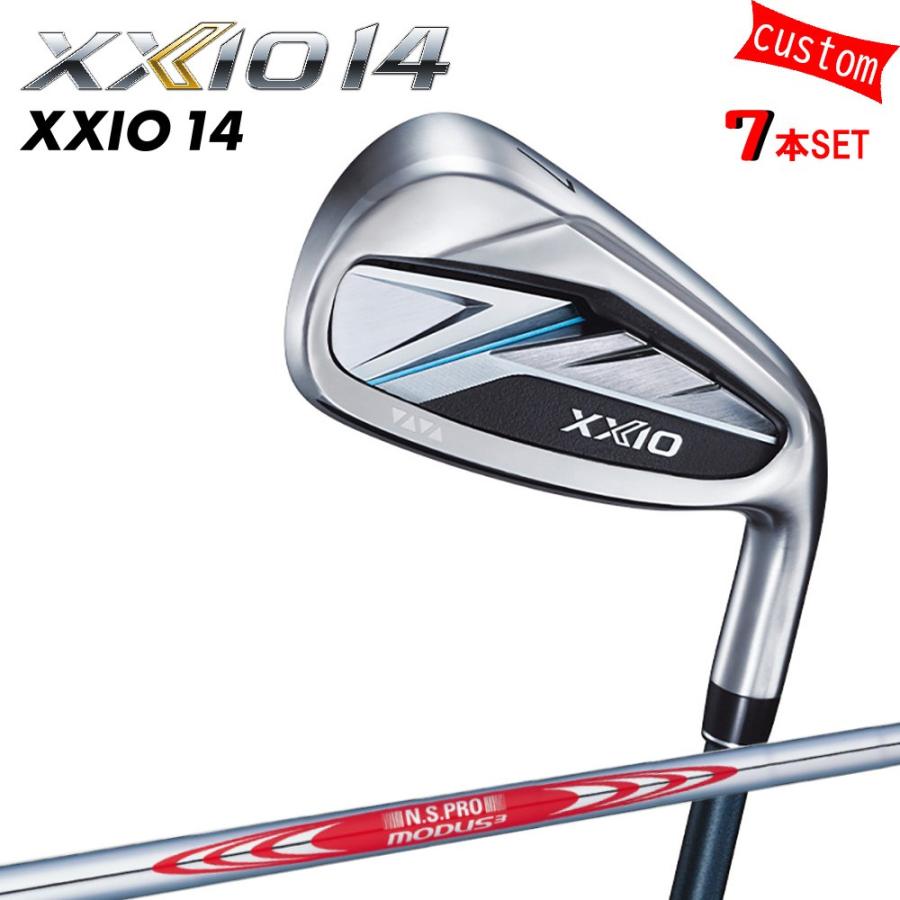 ゴルフクラブ XXIO14 アイアンセット N.S.PRO MODUS3 TOUR120 スチール 特注 ゼクシオ 26モデル ダンロップ カスタム