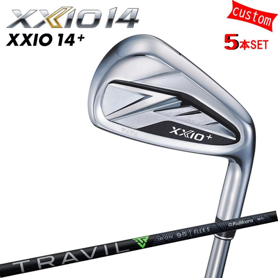 ゴルフクラブ XXIO14 PLUS アイアンセット TRAVIL　IRON 特注 ゼクシオ 26モデル ダンロップ カスタム