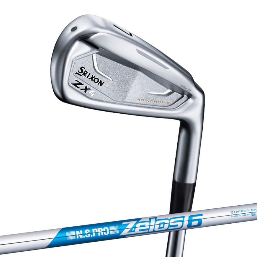 オーダーカスタム ダンロップ スリクソンzx4 MkIIアイアンセットN.S.PRO ZELOS6 DUNLOP SRIXON 23モデル Mｋ2 マーク2