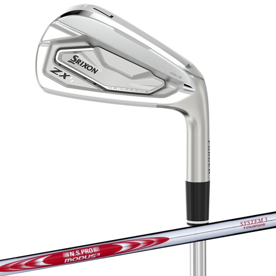 オーダーカスタム ダンロップ スリクソンzx5 MkIIアイアン 8本組 N.S.PRO MODUS3　SYSTEM3　TOUR125 DUNLOP SRIXON 23モデル Mｋ2 マーク2