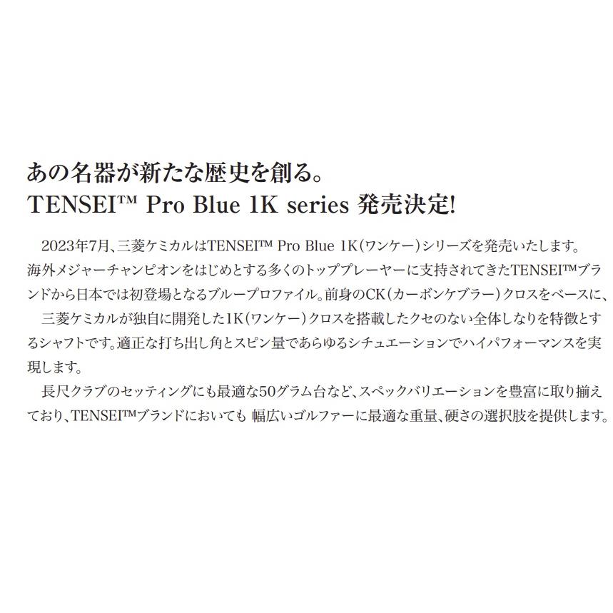 テンセイ プロ ブルー 1K TENSEI Pro Blue 1K ブリヂストンスリーブ