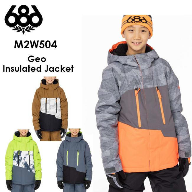 ジャケット 686 SIX EIGHT SIX キッズ Geo Insulated Jacket 22-23