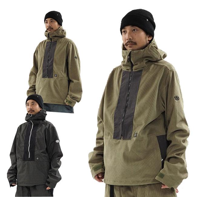 686 アノラック SIX EIGHT / GHOST 2.5L SHELL ANORAK M3WN136 686 アノラック SIX EIGHT / GHOST 2.5L SHELL ANORAK M3WN136