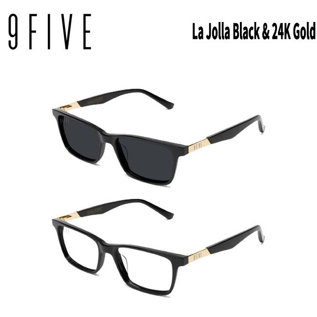 9five サングラス 9FIVE LA JOLLA BLACK&GOLD (Reg) ナインファイブ 
