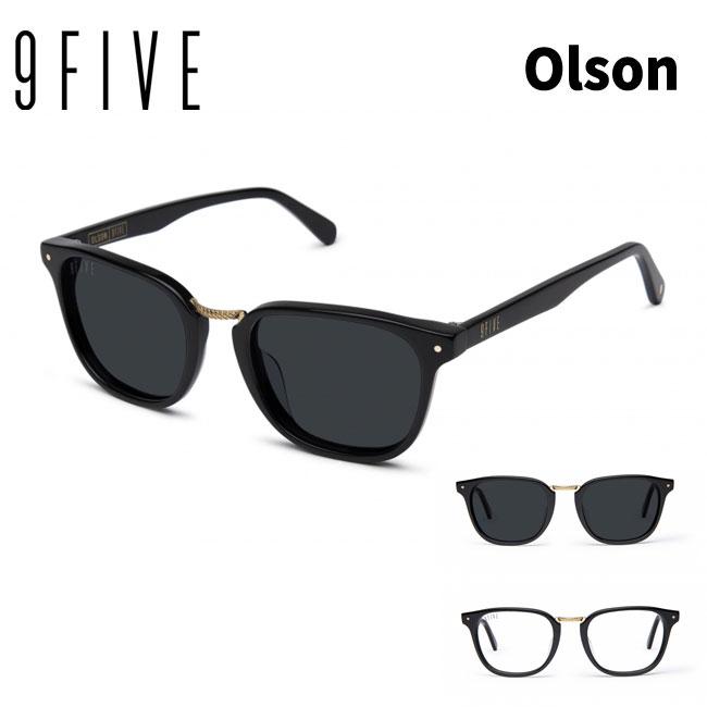 9five サングラス 9FIVE OLSON BLACK&24K GOLD ナインファイブ 
