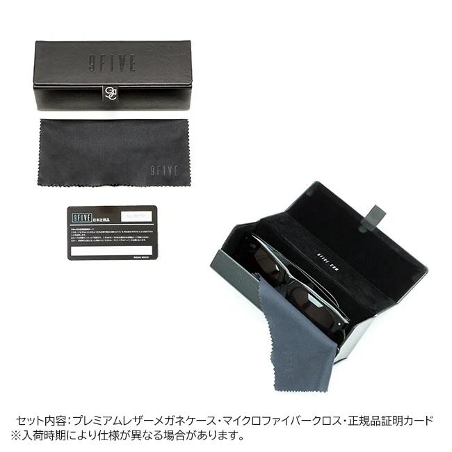 9FIVE サングラス PURITY Black & 24k Gold メンズ レディース ナインファイブ プリティー ブラック ゴールド ミッドナイトブルー グラデーション 正規品の画像