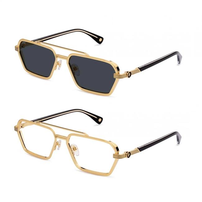 9five サングラス ナインファイブ 9five REIGN Black & 24k Gold