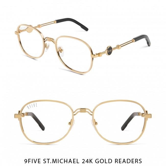 9five サングラス 9FIVE ST.MICHAEL 24K Gold セントマイケル ナイン 