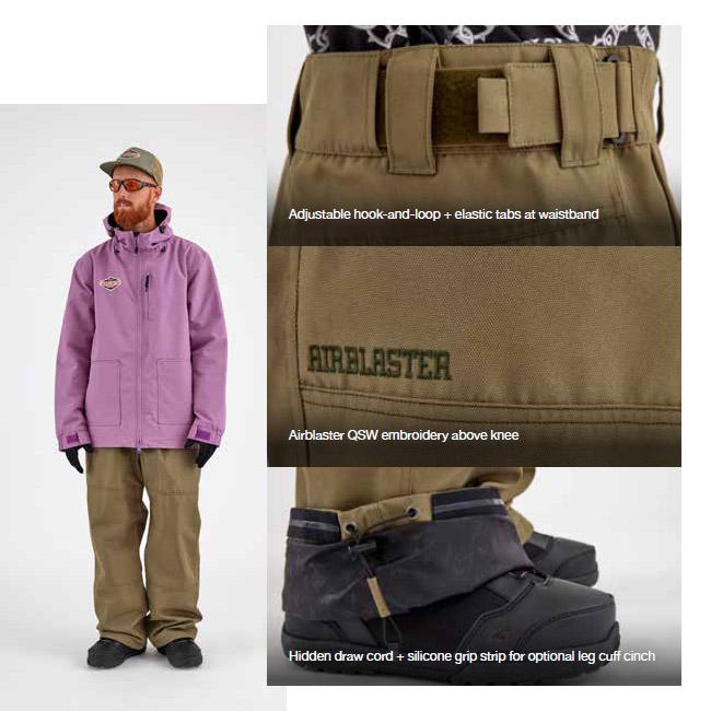 エアブラスター AIRBLASTER Wrench Pant 24-25 レンチパンツ