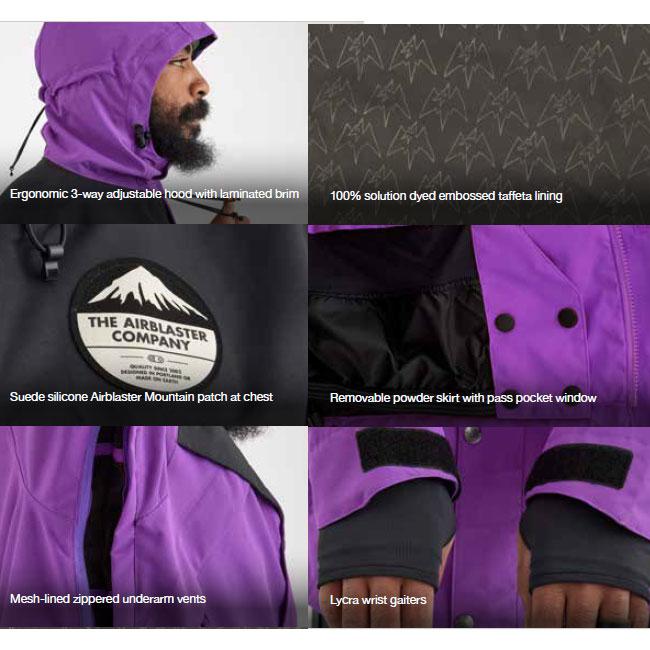 エアブラスター AIRBLASTER Guide Shell Jacket 24-25 ガイドシェル