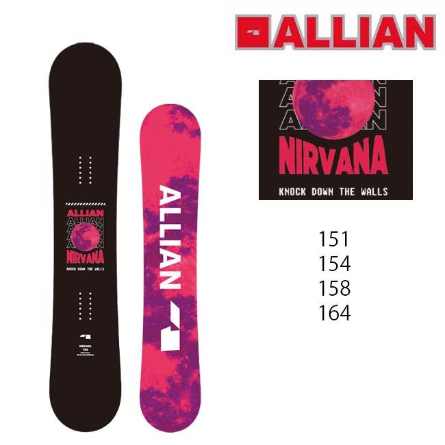 ALLIAN アライアン スノーボード NIRVANA 24-25 ニルバーナ ALLIAN アライアン スノーボード NIRVANA 24-25 ニルバーナ