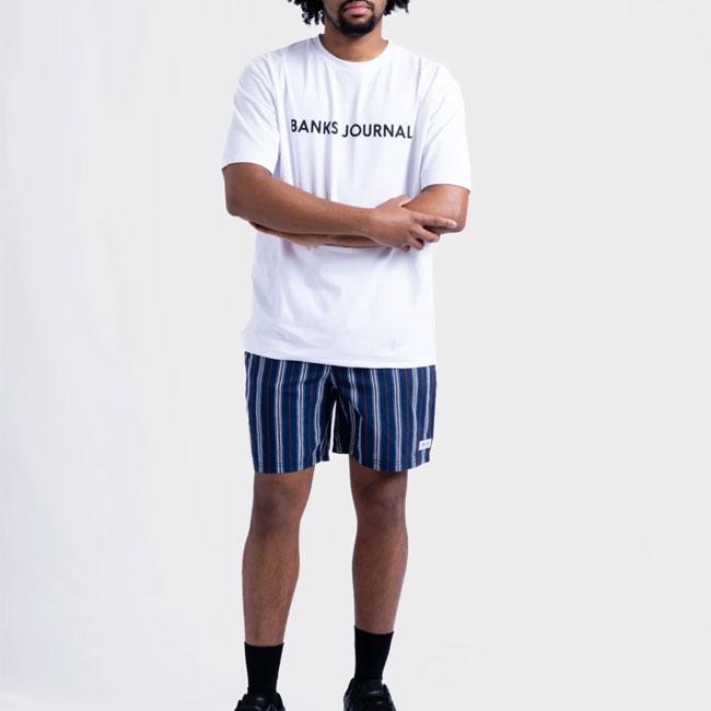 BANKS（バンクス） ジャーナル ハーフパンツ BANKS JOURNAL STRIPE