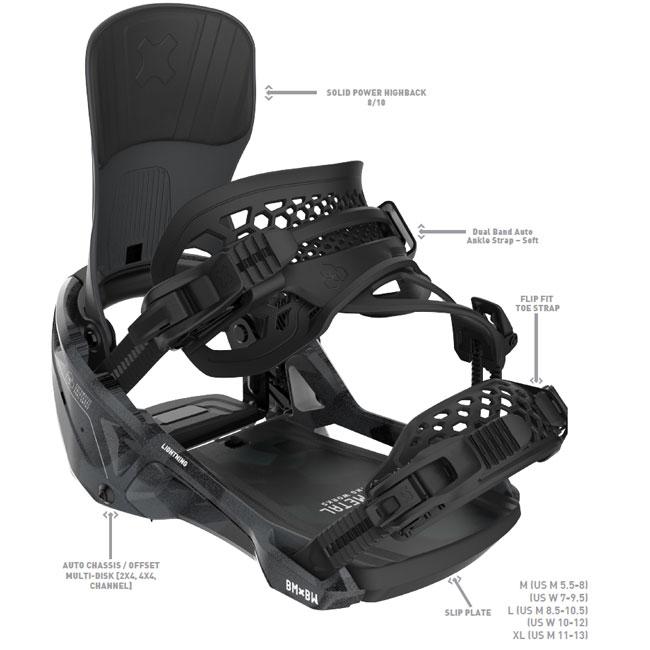 ベントメタル ビンディング BENTMETAL BINDING LIGHTNING SUPERMATIC