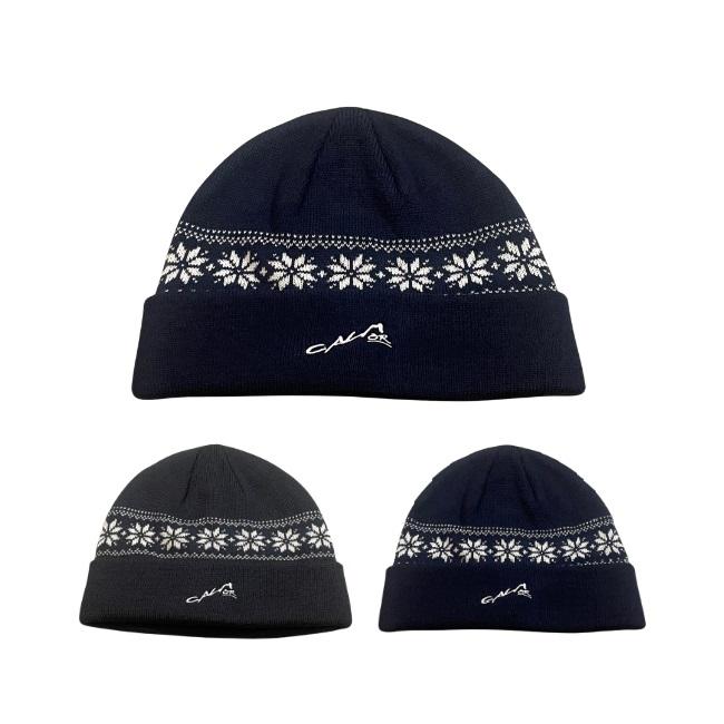ビーニー CALM ORIGINALS Beanie Snowflake 25-26 スノーボード ニット