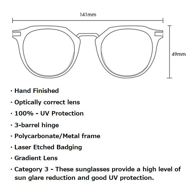 サングラス カーブ CARVE FRANKIE NON POLARIZED フランキー SUNGLASS メンズ レディース  ラウンドフレーム｜golgoda｜06