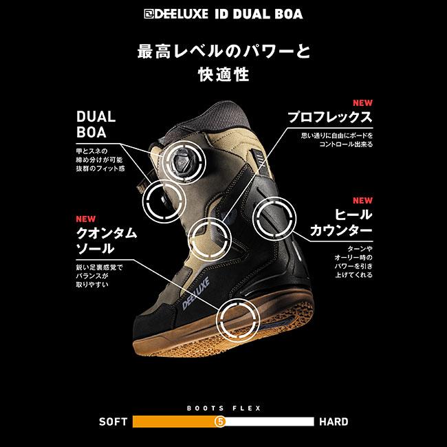 DEELUXE（ディーラックス） 25-26 ブーツ DEELUXE ID Dual BOA