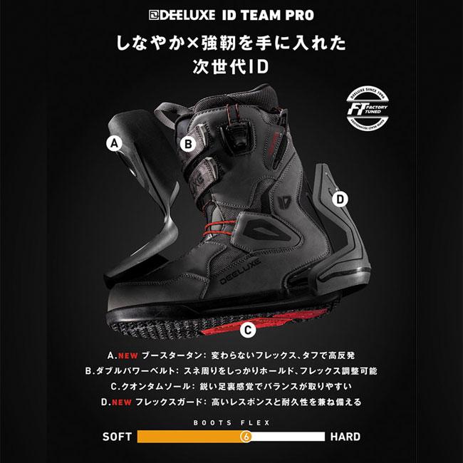 ディーラックス DEELUXE ID TEAM PRO S3 メンズ レディース 26-27