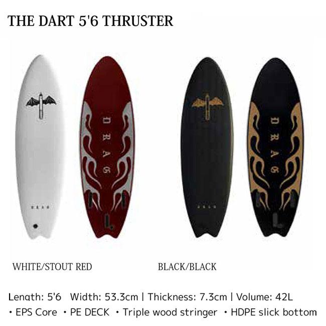 ソフトボード DRAG THRUSTER COLLECTION 5'6 スポンジボード ソフトボード DRAG THRUSTER COLLECTION 5'6 スポンジボード