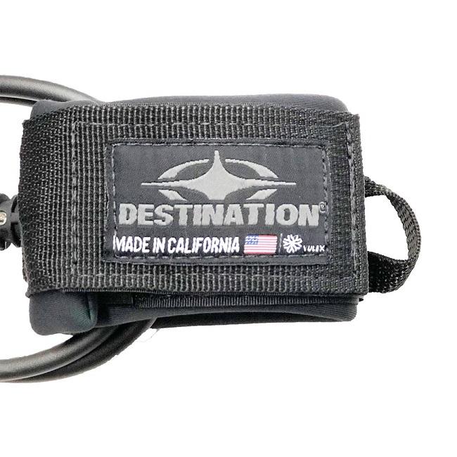 リーシュコード DESTINATION デスティネーション DOUBLE SWEIVEL YULEX LEASH SMALL 6 ショートボード用 サーフィン｜golgoda｜02