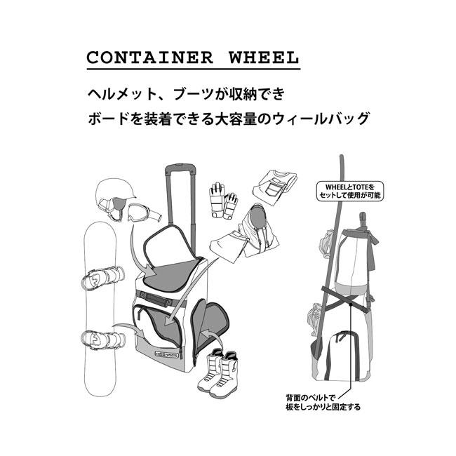 eb's バッグ エビス CONTAINER WHEEL & TOTE BAG セット