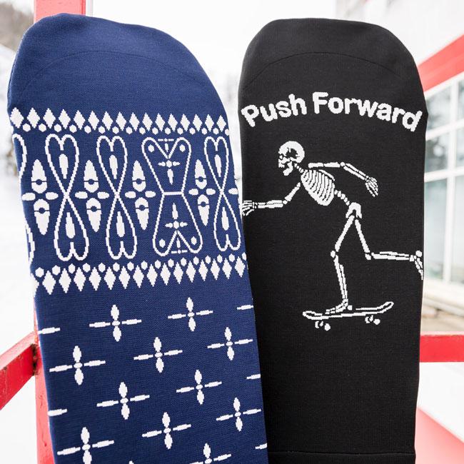 eb's ボードケース エビス KNIT COVER SKATE SKULL 24-25 ニット eb's ボードケース エビス KNIT COVER SKATE SKULL 24-25 ニット