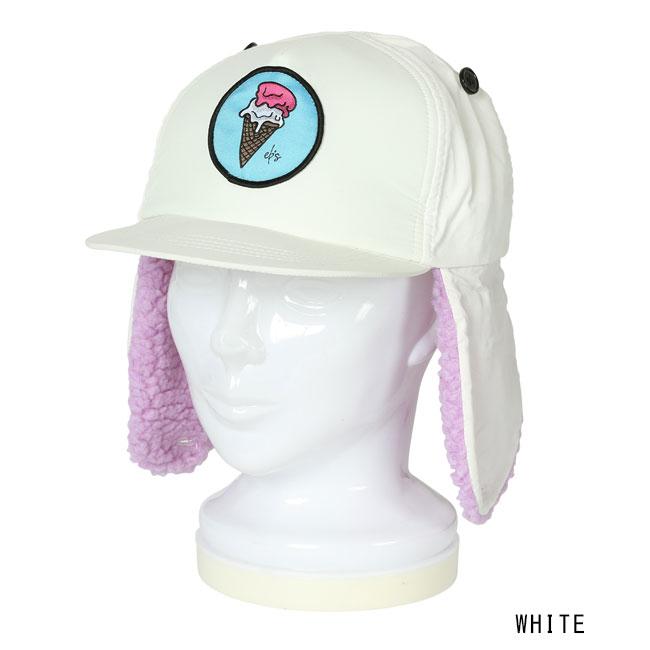 eb's（エビス） 耳あて付きキャップ NYLON CAP 撥水素材のナイロン
