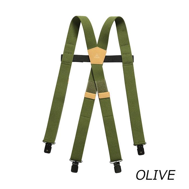 EVISU レザーサスペンダー EVISU レザーサスペンダー