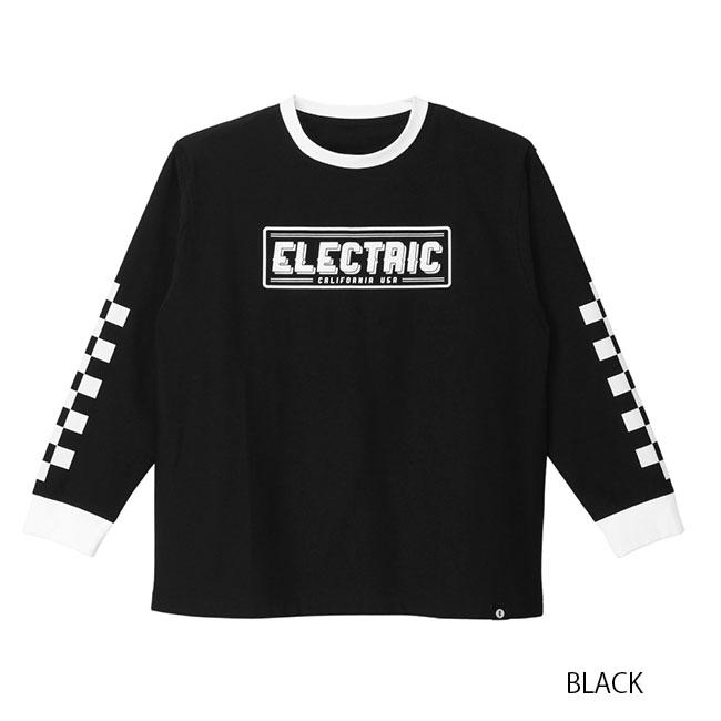 【数量は多】 ELECTRIC ドライロングスリーブTシャツ エレクトリック CHECKER ウェア