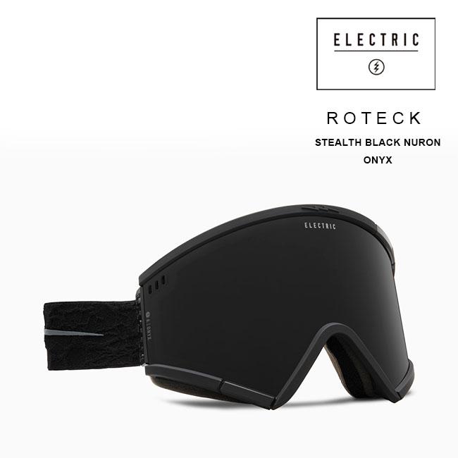 ゴーグル エレクトリック ELECTRIC ROTECK / STEALTH BLACK NURON 23  