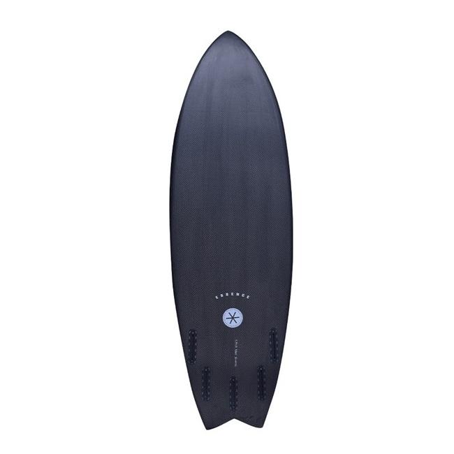新品格安ESSENCE ショートボード フィッシュ5’2フィン付き黒色 essence サーフボード ESSENCE SURFBOARD FISH FIVE CARBON 5'6