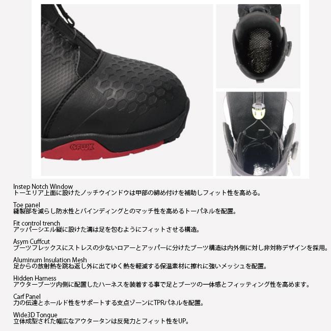 フラックス ブーツ FLUX BOOTS OM-BOA 23-24 ボア メンズ レディース スノーボード スノボ カービング｜golgoda｜04