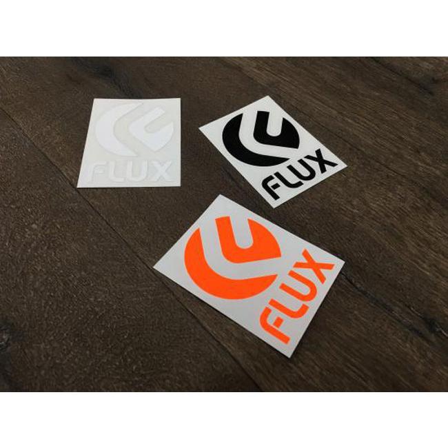 ステッカー FLUX STICKER DIE CUT Mサイズ 切り文字タイプ フラックス ビンディング ダイカットステッカー スノーボード スノボ｜golgoda｜03