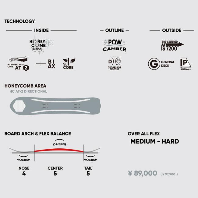 FNTC 予約 エフエヌティーシー DCC 26-27 スノーボード 板 メンズ