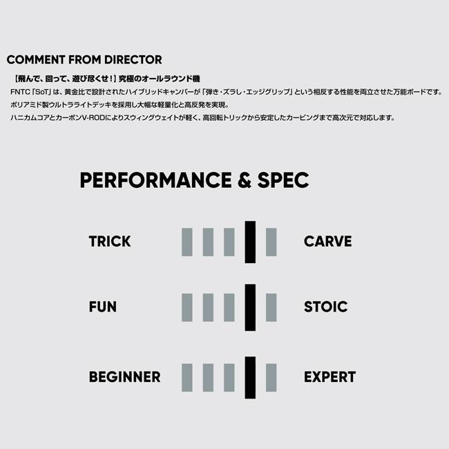 FNTC 予約 エフエヌティーシー SoT 26-27 スノーボード 板 メンズ