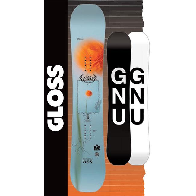 グヌー スノーボード GNU GLOSS グロス レディース 24-25 ダブル グヌー スノーボード GNU GLOSS グロス レディース 24-25 ダブル