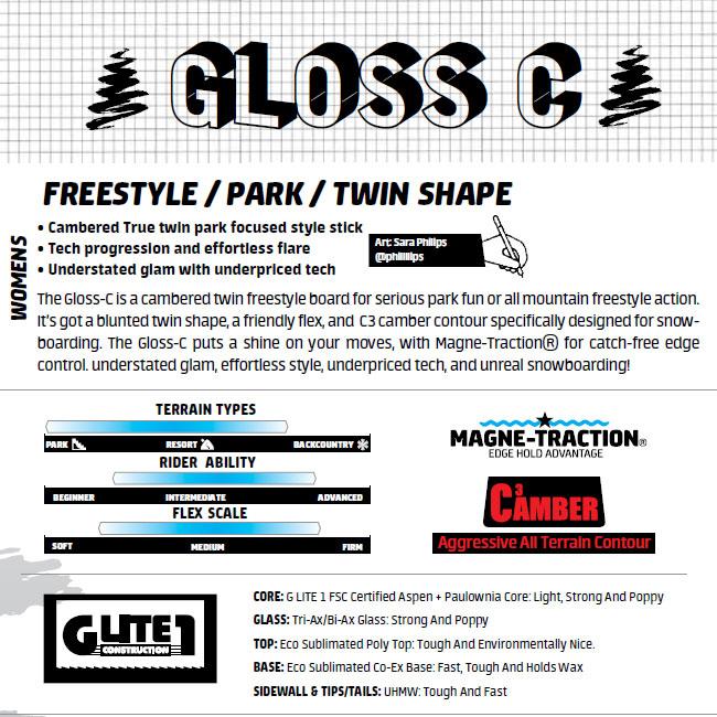 予約 25-26 グヌー スノーボード GNU GLOSS C グロス レディース 予約 25-26 グヌー スノーボード GNU GLOSS C グロス レディース
