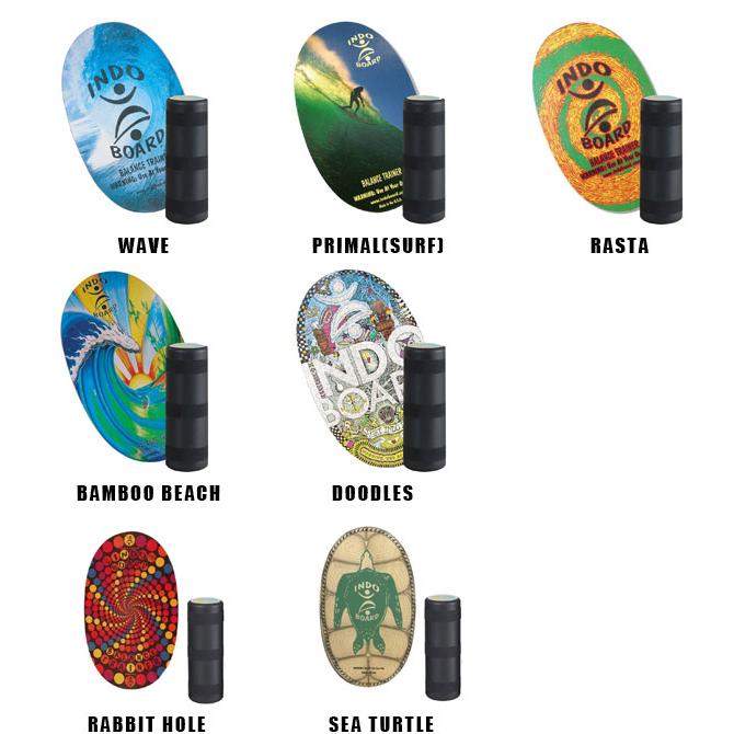 バランスボード INDO BOARD インドボード デザインカラー ローラー DVD