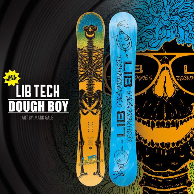 予約 リブテック LIBTECH DOUGH BOY ドウボーイ 26-27 スノーボード メンズ キャンバー フリーライド パーク 正規品の画像