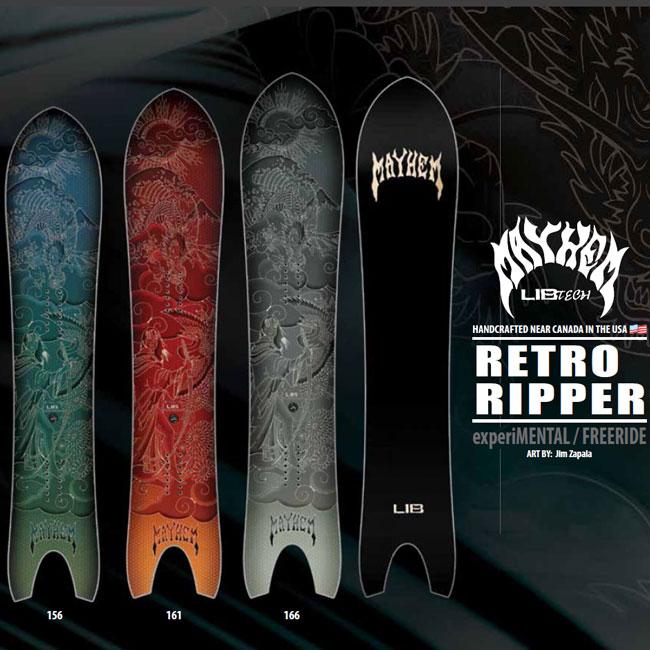 24-25 リブテック スノーボード LIBTECH MAYHEM RETRO RIPPER 24-25 リブテック スノーボード LIBTECH MAYHEM RETRO RIPPER