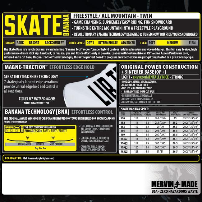 予約 25-26 リブテック スノーボード LIBTECH SKATE BANANA 予約 25-26 リブテック スノーボード LIBTECH SKATE BANANA
