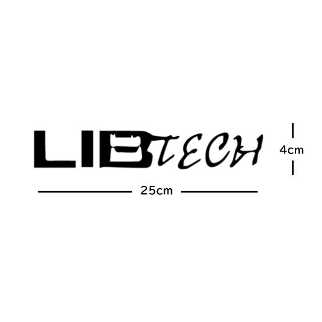 ステッカー LIBTECH / CLASSIC DIE CUT STICKER (24x4cm) リブテック