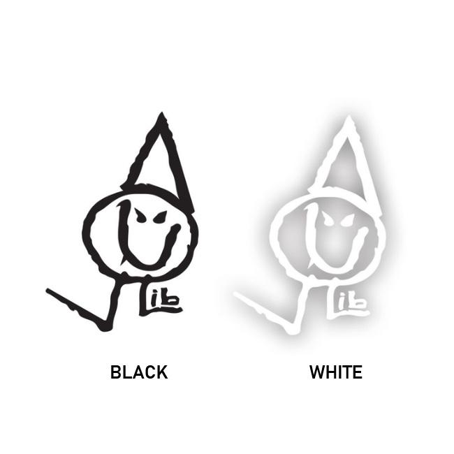 ステッカー LIBTECH / POLY DIE CUT STICKER (9x15cm) リブテック