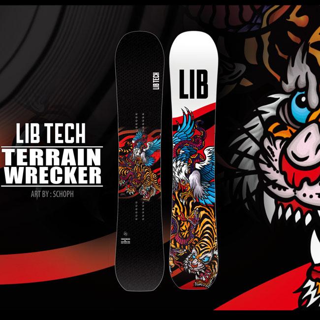 予約 リブテック LIBTECH TERRAIN WRECKER 26-27 スノーボード メンズ
