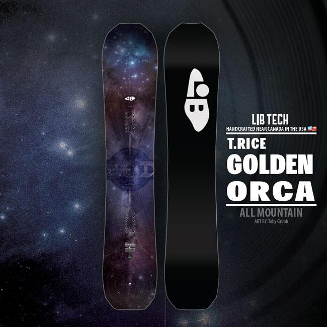 25-26 リブテック スノーボード LIBTECH T.RICE GOLDEN ORCAトラビス