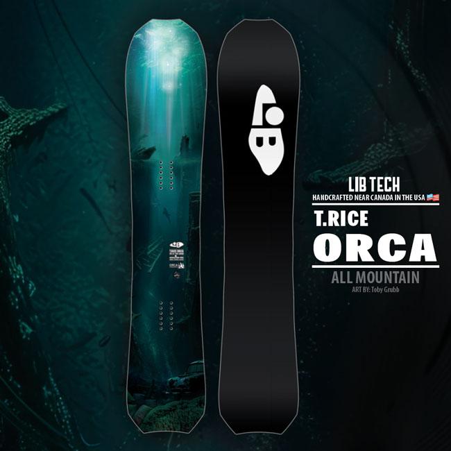 予約 25-26 リブテック スノーボード LIBTECH T.RICE ORCA 予約 25-26 リブテック スノーボード LIBTECH T.RICE ORCA