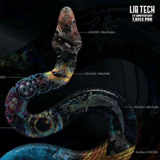 25-26 リブテック スノーボード LIBTECH T.RICE PROトラビス・ライス