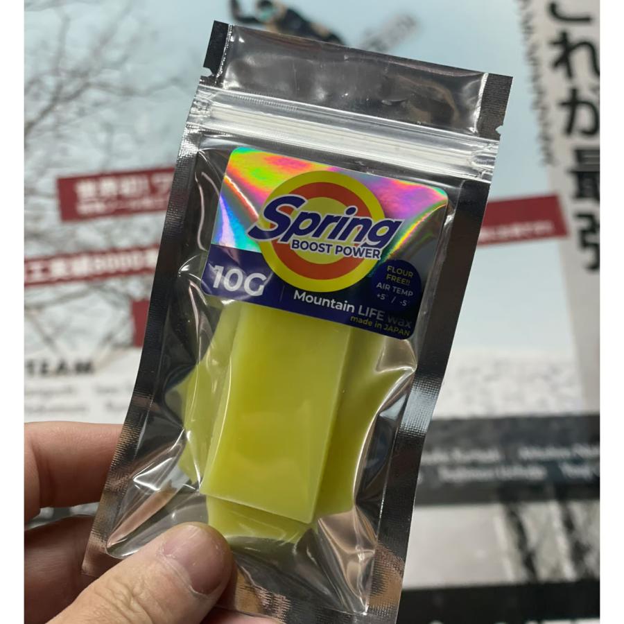 春雪専用 MLW SPRING BOOST マウンテンライフワックス スノーボード