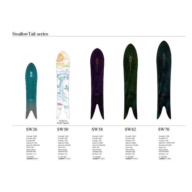 モス スノースティック MOSS SNOWSTICK SW 58 25-26 スワローテール