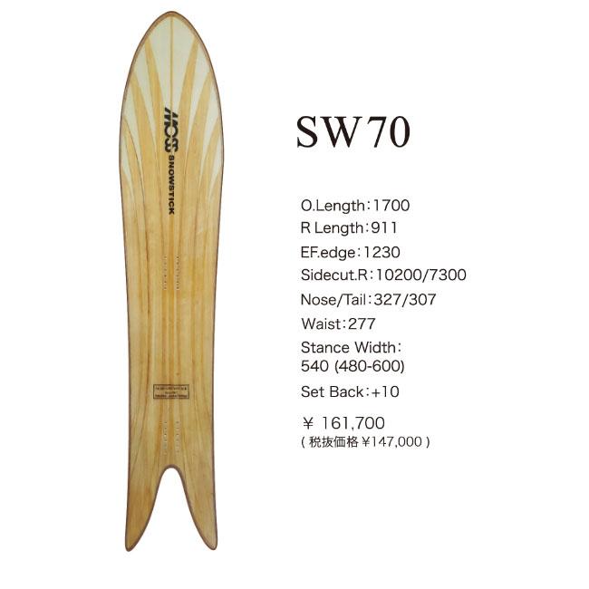 24-25 モス スノースティック MOSS SNOWSTICK SW 70 FISHBONE 24-25 モス スノースティック MOSS SNOWSTICK SW 70 FISHBONE