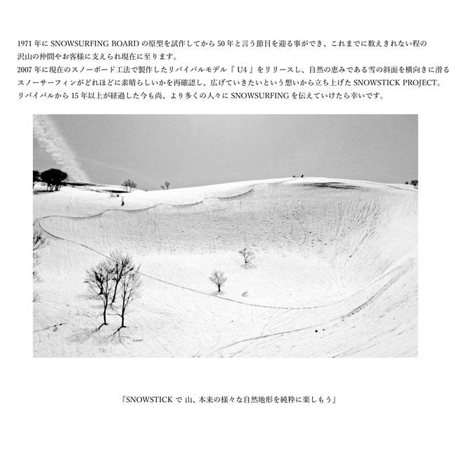 モス スノースティック MOSS SNOWSTICK U5 157cm 24-25 パウダー